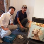 造形作家の上岡さんです