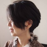 違和感 ショートボブ